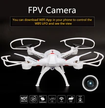 2017 WIFI FPV Quadcopter RC Quadcopter Télécommande Hélicoptère WIFI Téléphone Contrôle Sans Tête Mode Drone Avec 2.0MP HD Caméra