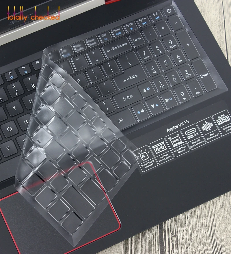 

For Acer predator helios 300 VX5-591G 3 Pro VN7-793G VN7 593G 793G 15.6 inch Keyboard Cover laptop Protector Notebook Skin