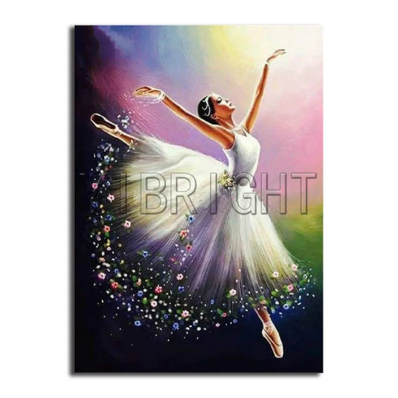 

Rhinestone Diamond painting cross stitch girl diy 5d diamond embroidery Ballerina pictures resin crystal diamond mosaic pattern