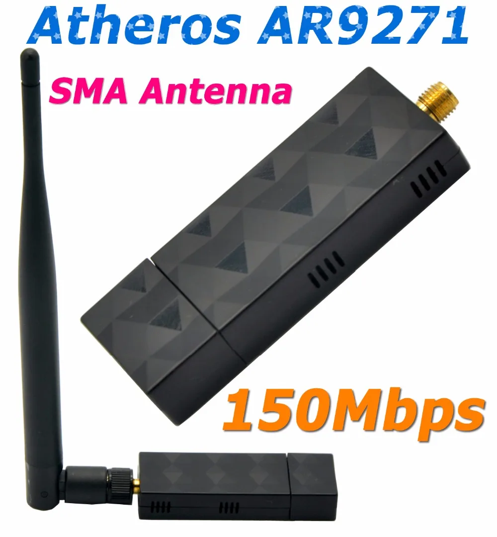 Atheros AR9271 150Mbps USB WiFi Adapter with 5dBi External Antenna