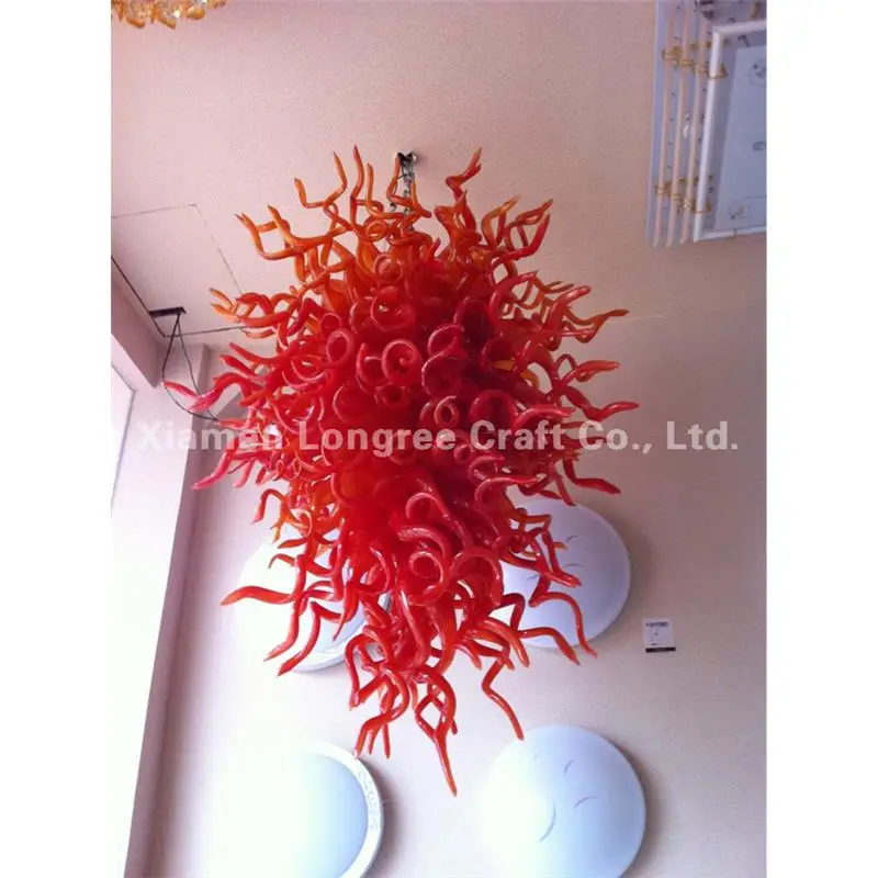 

Hot Sale Modern New Design Home Hotel Lobby Decoration Dale Chihully Hand Blown Glass Led Chandelier Light