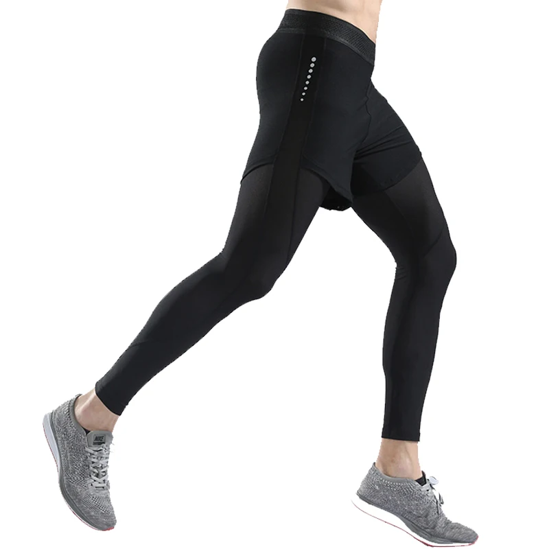 Cool Dry Sports Tights Leggings Running Yoga Rashguard ENCOCO Compression Tight Pants,Base Layer Running Leggings for Men 