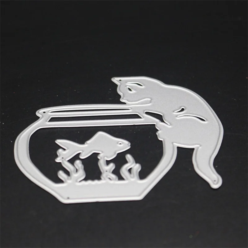 

Metal Cutting Dies Cat Tank Frame Dcor Embossing Craft Scrapbooking Dies Cuts Stamp Stencil stamp set craft dies new arrivals