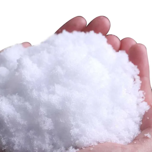 Instant White Artificial Fake Snow Powder For Birthdays Christmas Science Based Theme Party