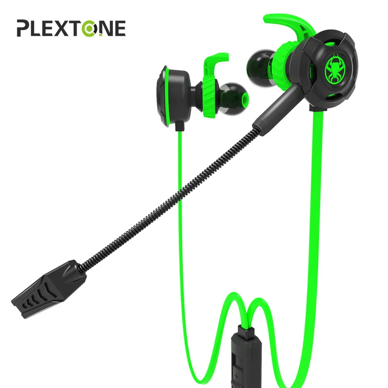 Plextone G30 PC Gaming Headset With Microphone In Ear Stereo Bass Noise Cancelling Earphone With Mic For Phone Computer Notebook sport headphones 3 5mm in ear earphone noise cancelling headset with microphone for xiaomi iphone samsung huawei pc