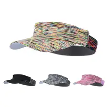 УФ Защита солнцезащитный мягкий оголовье козырек Спортивная Кепка быстросохнущая Солнцезащитная шляпа для бег Уличный спорт Быстрая