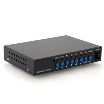 

EDT-VGA 4CH Color CCTV Security Camera Quad Processor Remote Control