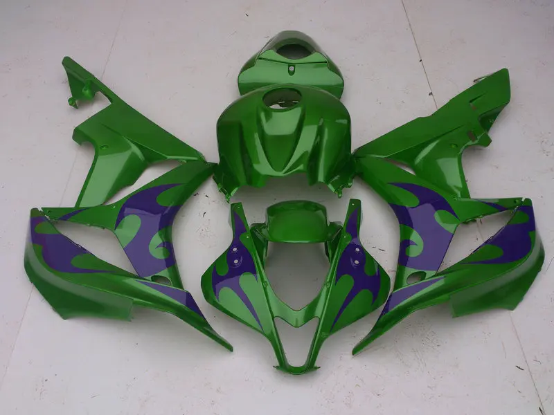

Motorcycle Fairing kit for HONDA CBR600RR F5 07 08 CBR 600RR 2007 2008 cbr600rr ABS Green blue Fairings set+7gifts HG52