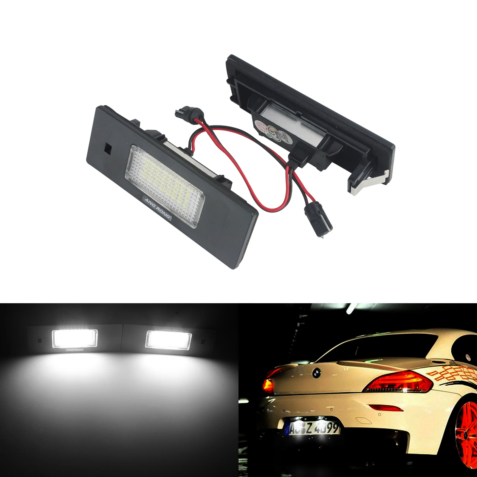 led licence plate lamp