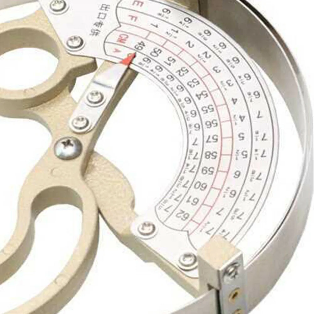 

Accurate Hat Caliper Scissor Type Ruler Hat 49-62cm Adult Portable Stainless Steel Ring Milliners Handheld Measuring Tool