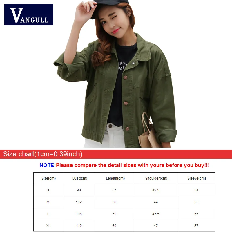 Women Denim Army Green Bomber Jacket 2018 Fashion Ladies Spring Autumn Basic Loose Jackets Coats Female Casual Outwear