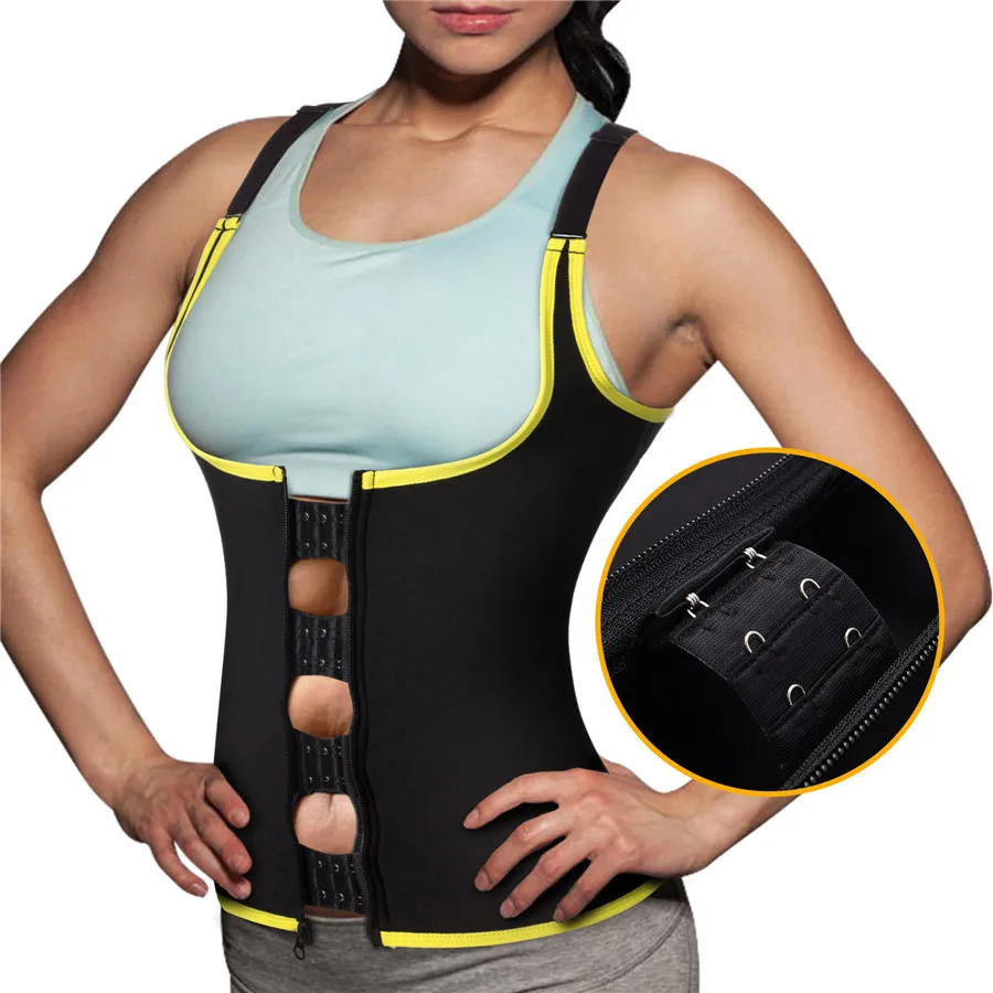 Simple Womens workout sweat vest for Fat Body