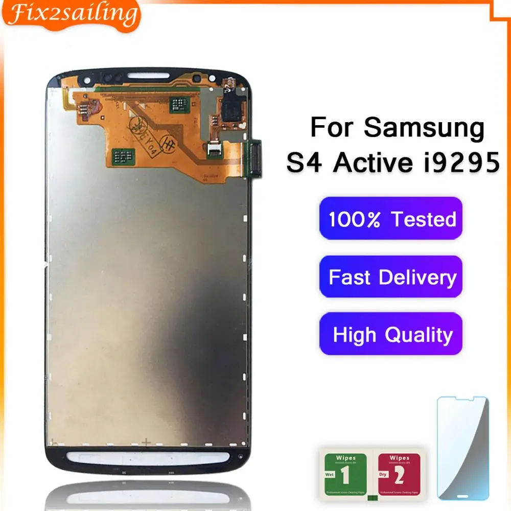 100% протестированный рабочий AMOLED ЖК дисплей сенсорный экран в сборе для Samsung Galaxy S4