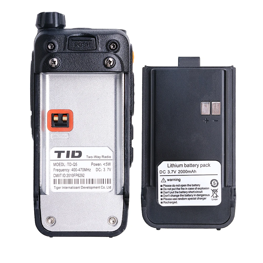 TID TD Q5 рация 16 CH CB радиостанция UHF 400 470MHz охотничий радиоприемопередатчик
