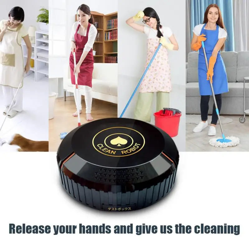 

Automatic Sweeping Cleaner Smart Robot Strong Clean Rechargeable Floor Cleaner