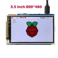 New arrival 3.5 inch Raspberry Pi 3 LCD 800*480 Raspberry pi display screen also support for Raspberry pi 2 model B /B+