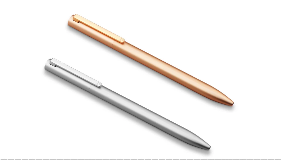 Xiaomi Mijia Metal Sign Pens PREMEC Smooth Switzerland Refill Alloy Handles MiKuni Japan Black Ink 0.5 Signature Signing Pens (2)