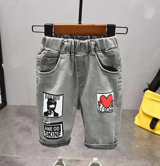 shorts Одежда для мальчиков Одежда для детей комплект одежды из 2 предметов для маленьких мальчиков, топы с леопардовым принтом+ штаны, комплект одежды для детей от 2 до 6 лет - Цвет: shorts