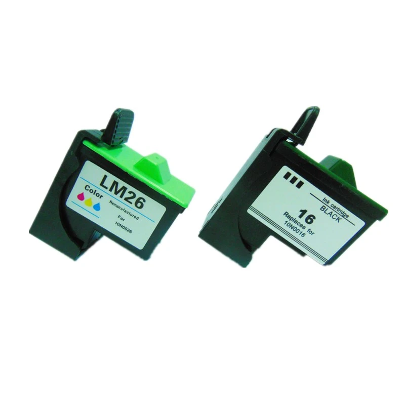 Recambio para cartucho de tinta Lexmark 16 26, I3, X1110, X1130, X1140, X1150, X1155, X1160, X1170, X1180, X1185, X1190, X1196, X1250, inyección de tinta|Cartuchos tinta| - AliExpress