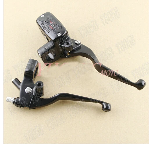Рычаги сцепления Тормозные черные на руль для Yamaha VStar 400 650 1100 1300 Virago Xv 250 535 750 Road Star