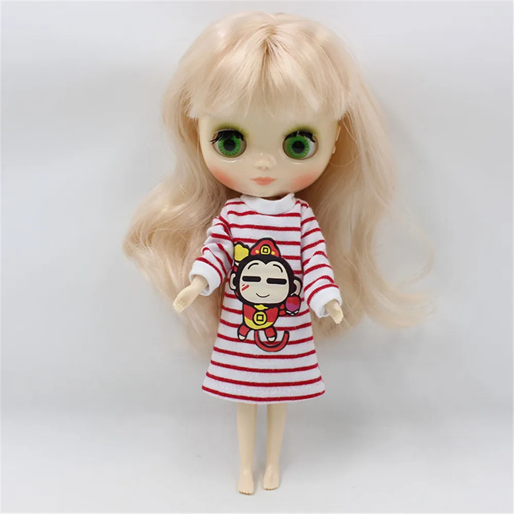 Срединная Блит одежды куклы, платье, юбка, подходит для 20 см Срединная Blythe Doll носить средний Блит одежда