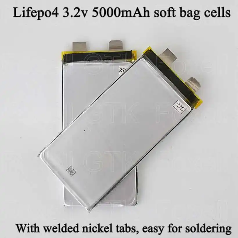 8pcs lifepo4 3.2v 5000mAh cells 3.2v 2C discharge 10a for diy battery pack 12v power tools bank storage supply small vehicle (3)