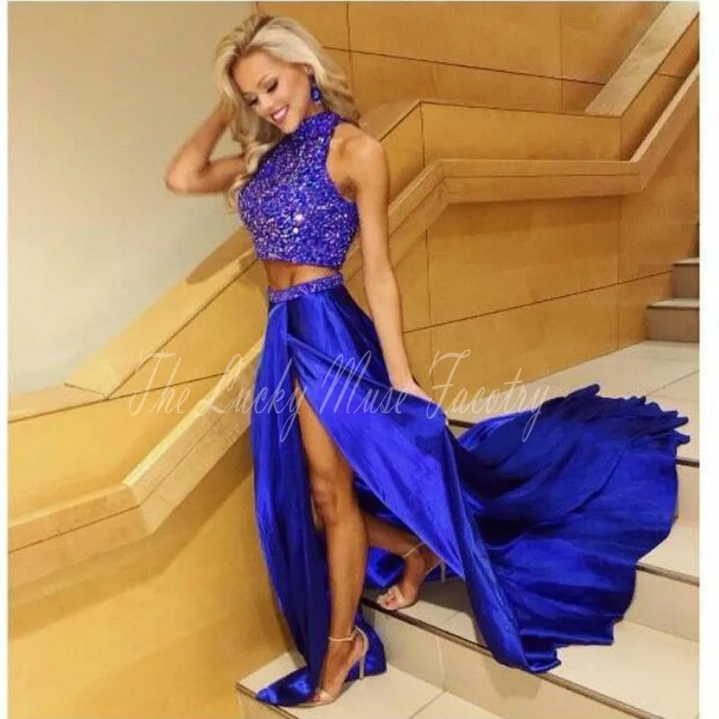 Купить Бело Синее Платье