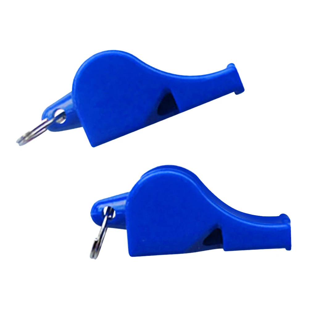 2pcs Safety Whistle Super Loud Sports Referee Whistle Emergency Survival tool for Outdoor Hiking Camping Fishing Travel Silbato