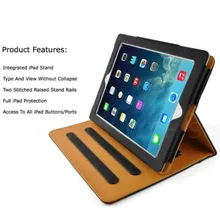 Модный мягкий кожаный умный чехол для сна/пробуждения Подставка для Apple i Pad Pro 9,7 /Air 2/Mini 2 3 4 модный полезный