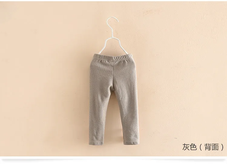 2018 Spring Autumn Free Shipping Child Baby Clothing Solid Color Long Trousers Pants Baby Rabbit Kids Children Girl Leggings (13)