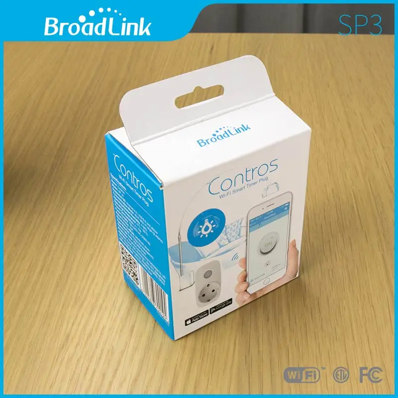 Broadlink SP3 Sp cc, розетка европейского стандарта, умная розетка Wi-Fi, 16А+ таймер, беспроводное управление, Домашняя автоматизация, разъем питания