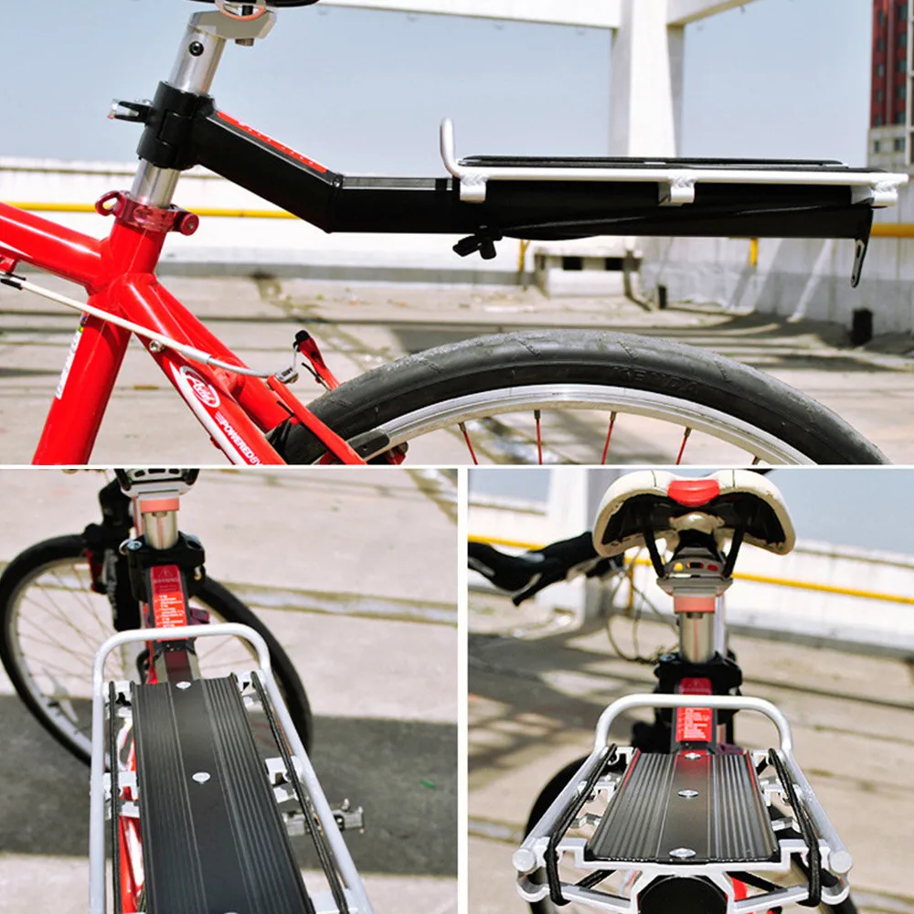 47*12CM high quality Adjustable Bike Cargo Rack Cycling Pannier Bicycle
