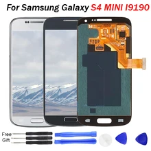 S4 Mini LCD AMOLED LCDs For Samsung Galaxy S4 Mini I9190 I9192 I9195 Phone LCD Display Touch Screen Digitizer Sensor Replacement S4 Mini LCD AMOLED LCDs For Samsung Galaxy S4 Mini I9190 I9192 I9195 Phone LCD Display Touch Screen Digitizer Sensor Replacement