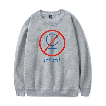 

Men Round neck Sweatshirt Russian Letter No without Women Print Gay Pride Symbol Harajuku Warm Sweatshirt Winter Hipster 4XL
