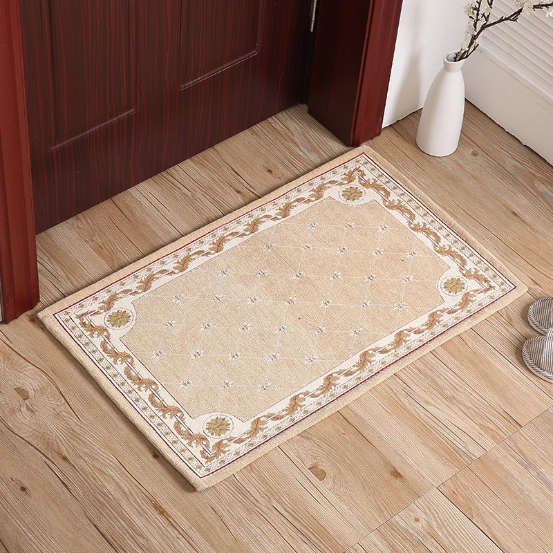 beibehang European-style living room interior carpet High-end bedroom bedside floor mat table mat rectangular home sofa mat beibehang European-style living room interior carpet High-end bedroom bedside floor mat table mat rectangular home sofa mat