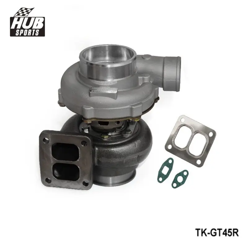 GT45R Turbocharger A/R .70 1.00 T4 V-band Turbo Oil Cooled HU-GT45R |