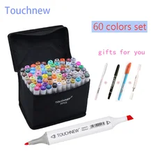 60 Colors set Marker artistic Copic sketch markers Double Tips Art alcohol based Markers brush pen Professional Drawing Painting