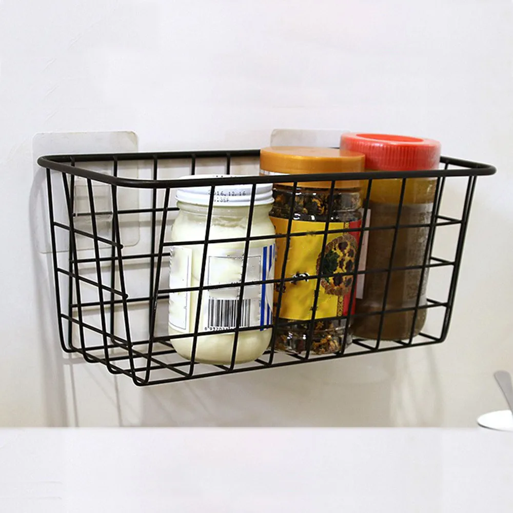 الحمام التخزين شنقا سلة رف مطبخ جدار جبل تخزين الرف ماكياج المنظم الحمام التخزين شنقا سلة رف مطبخ جدار جبل تخزين الرف ماكياج المنظم