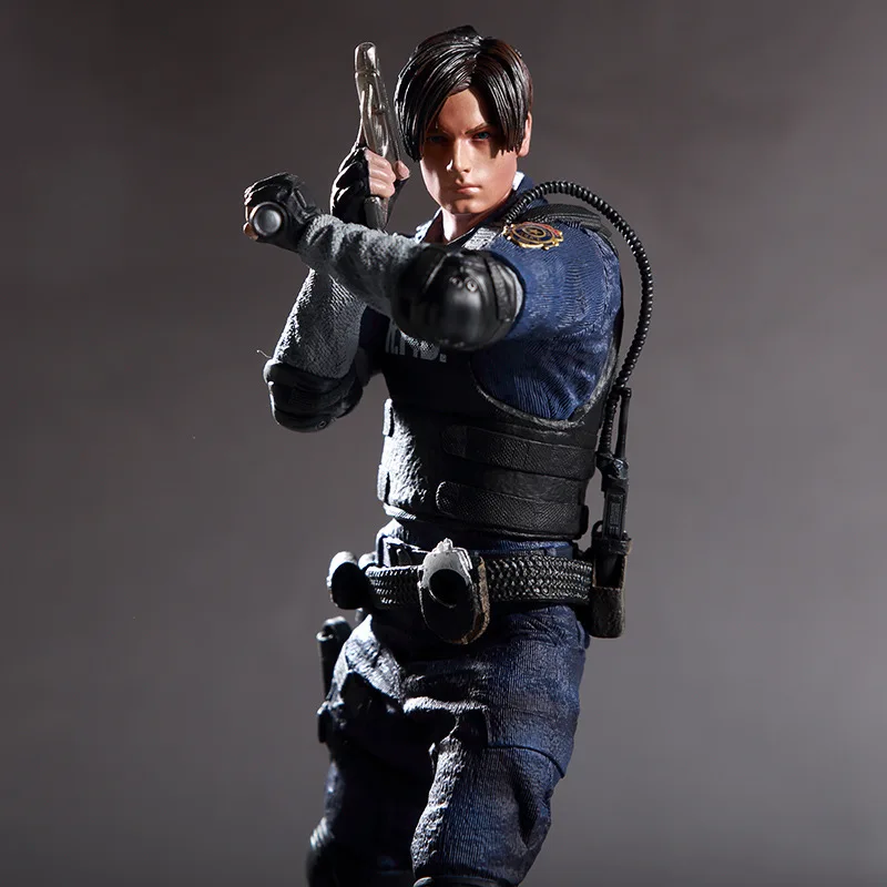 

32cm 1/6 Resident Evil 2 Leon S. Kennedy Collectible Action Figure Soldier Set Toy Scale dolls Models Boys Gift