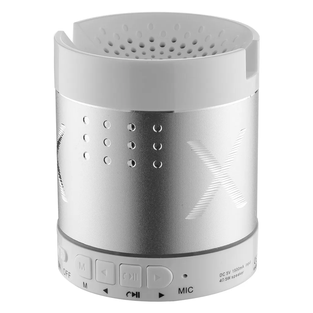 Портативный беспроводной мини динамик USB радио Fm Bluetooth пластиковый FM + с функцией