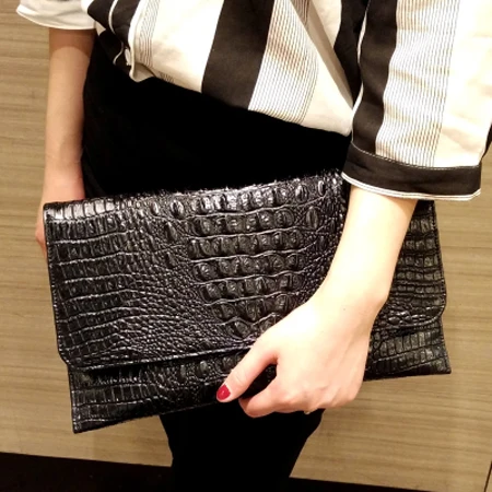 TOPHIGH Red Crocodile Pattern Messenger Bag For Women 2021 Evening Bag Yellow Leather Handbag White Shop Online Top Handtasche 