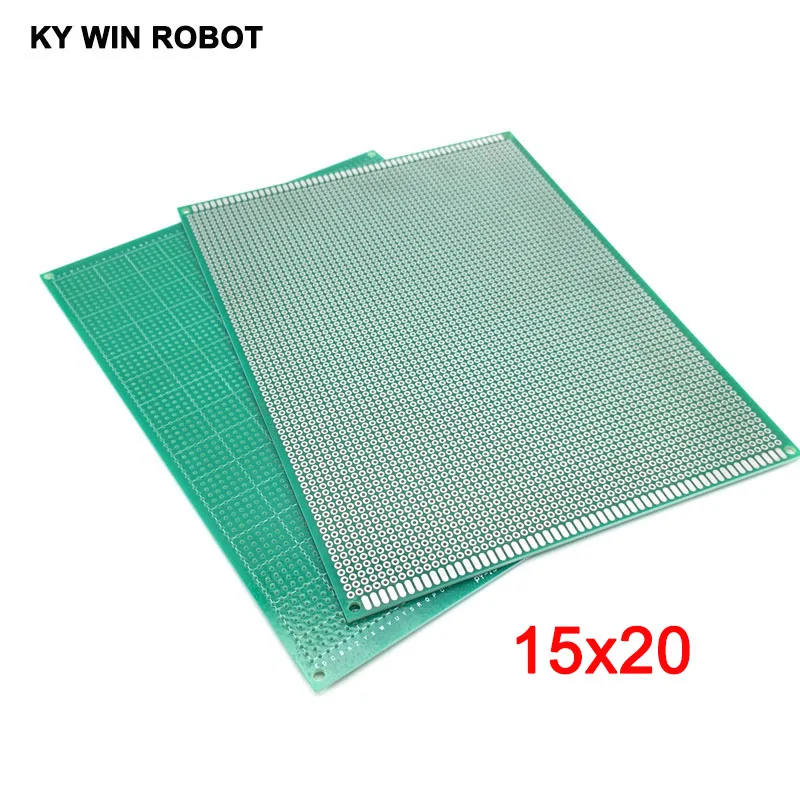 1pcs 15x20cm 150x200 mm Single Side Prototype PCB Universal Printed Circuit Board Protoboard For Arduino 1pcs diy 15 20cm blue single side prototype paper pcb universal experiment matrix circuit board 15x20cm for arduino