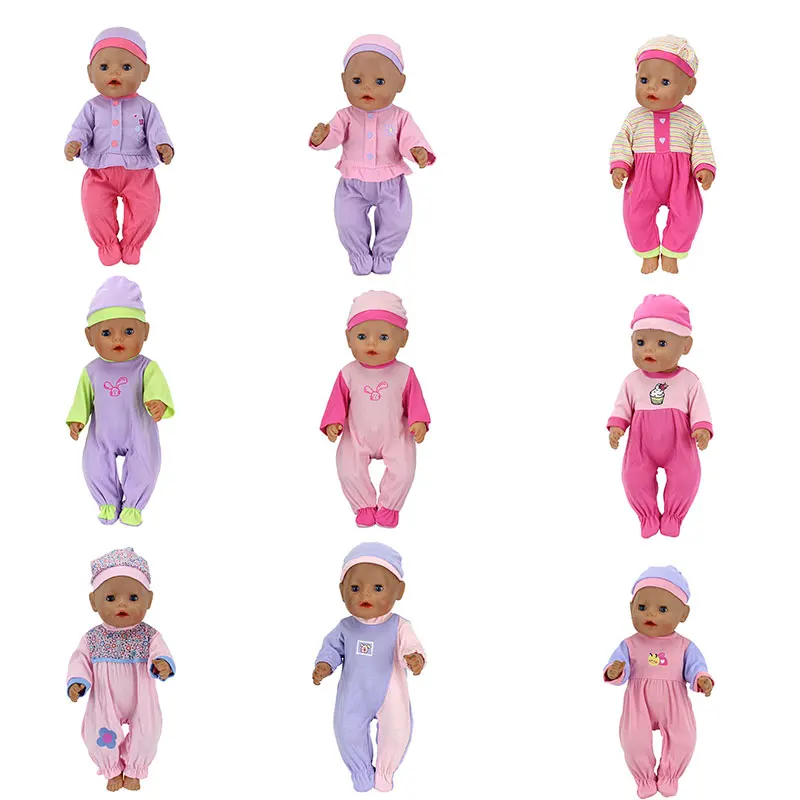 Doll Clothes Suit Fit for 43cm Baby Doll 17 Inch Dolls Clothesin Dolls