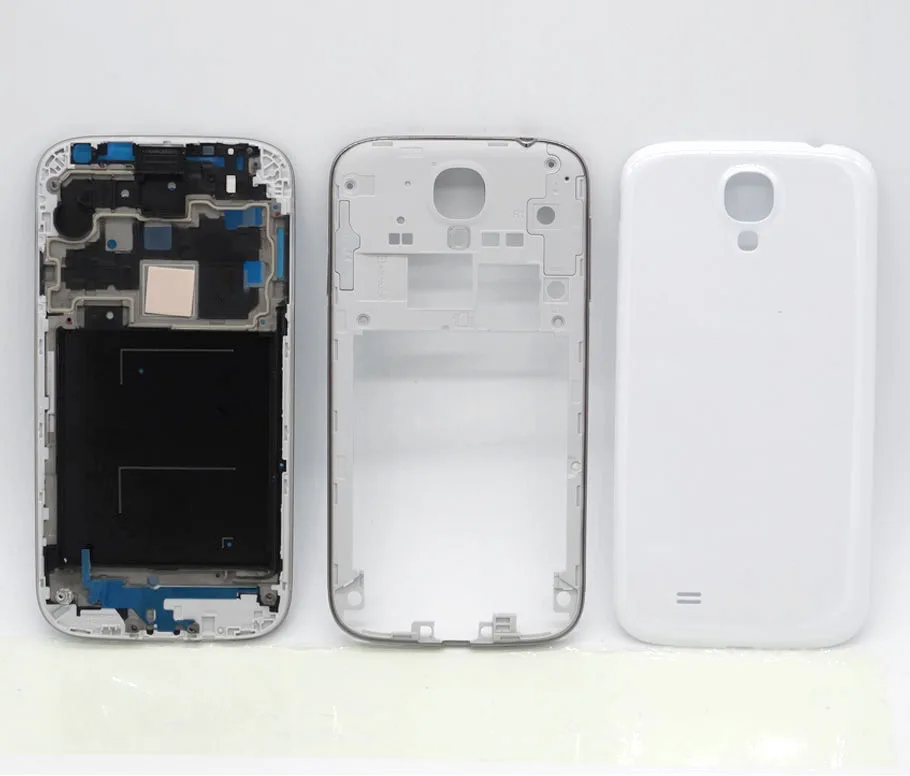 Для samsung galaxy s4 i9500 i9505 i337 подлинная жк рамка + новая Передняя Корпус Ближний Рамка
