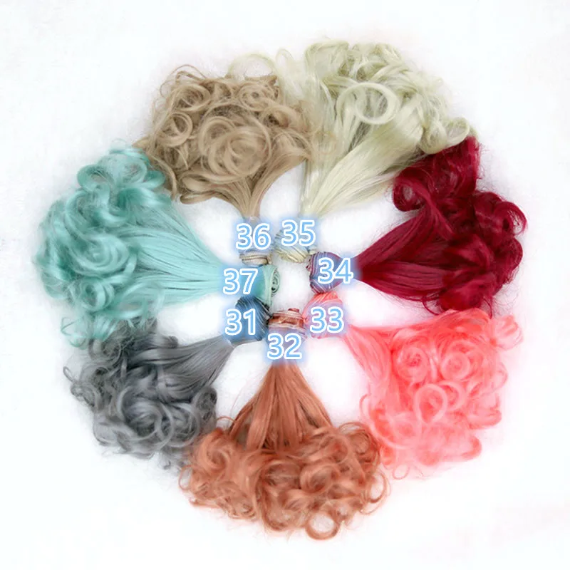 BJD куклы 15 см * 100 Парики Для 1/3 1/4 1/6 SD chole Blyth высокотемпературная проволочная кукла