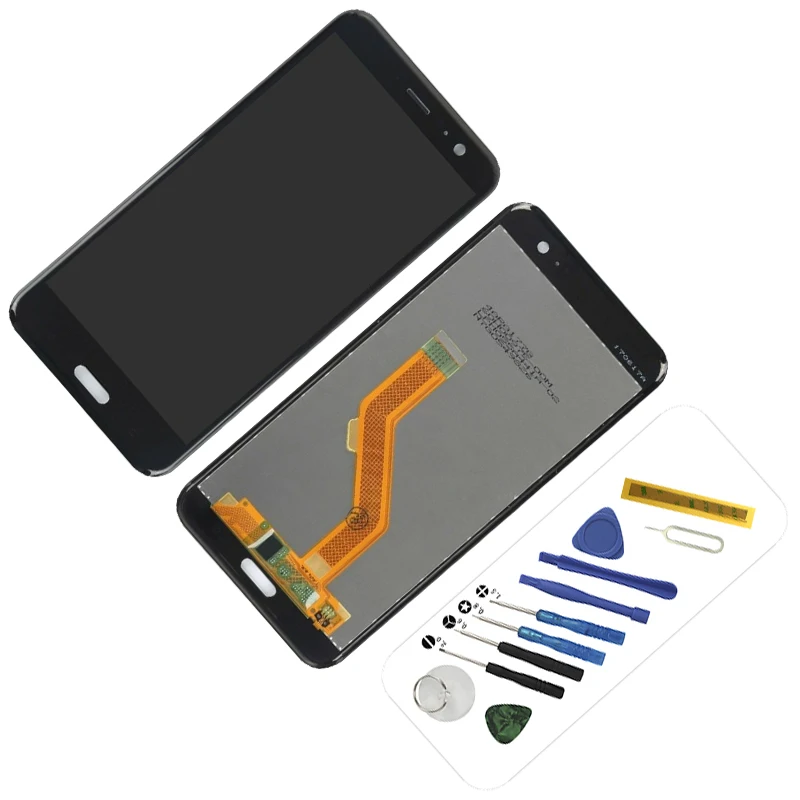 

For HTC U11 LCD Display Touch Screen Digitizer Assembly with tools Replacement Parts