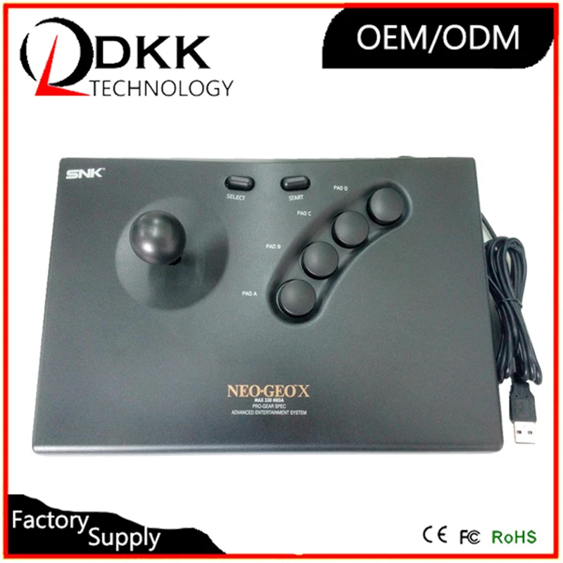  Free Shipping for snk for neogeo joystick USB gamepad controller support PC computer desktop laptop