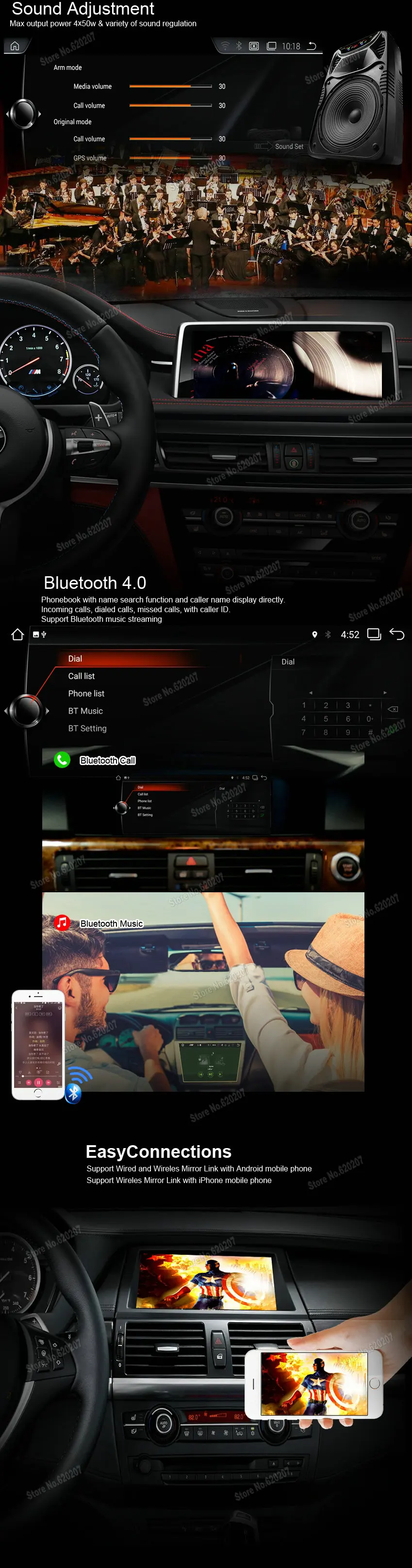 Clearance Android 7.1.1 FOR BMW 5 Series E60 E61 E63 E64 BMW 3 Series E90 E91 E92 CAR DVD player audio stereo GPS stereo monitor screen 5 Clearance Android 7.1.1 FOR BMW 5 Series E60 E61 E63 E64 BMW 3 Series E90 E91 E92 CAR DVD player audio stereo GPS stereo monitor screen 5