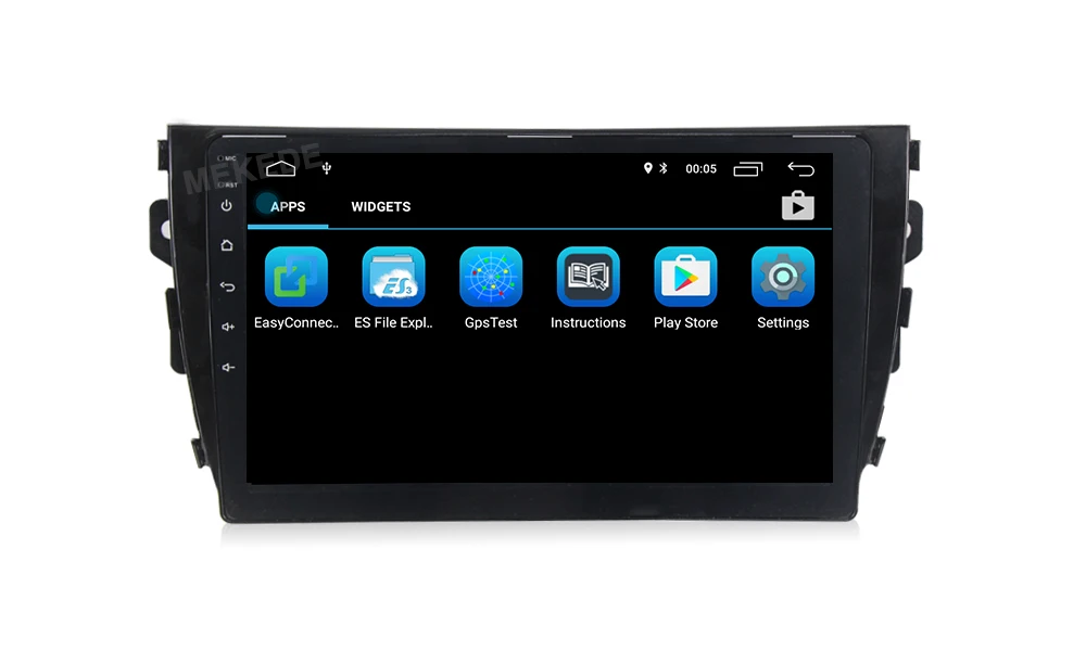 Sale MEKEDE Quad-core Android 8.1 HD 1024X600 car multimedia player for Zotye T600 support DVR view camera mirror link gps navigtaor 10
