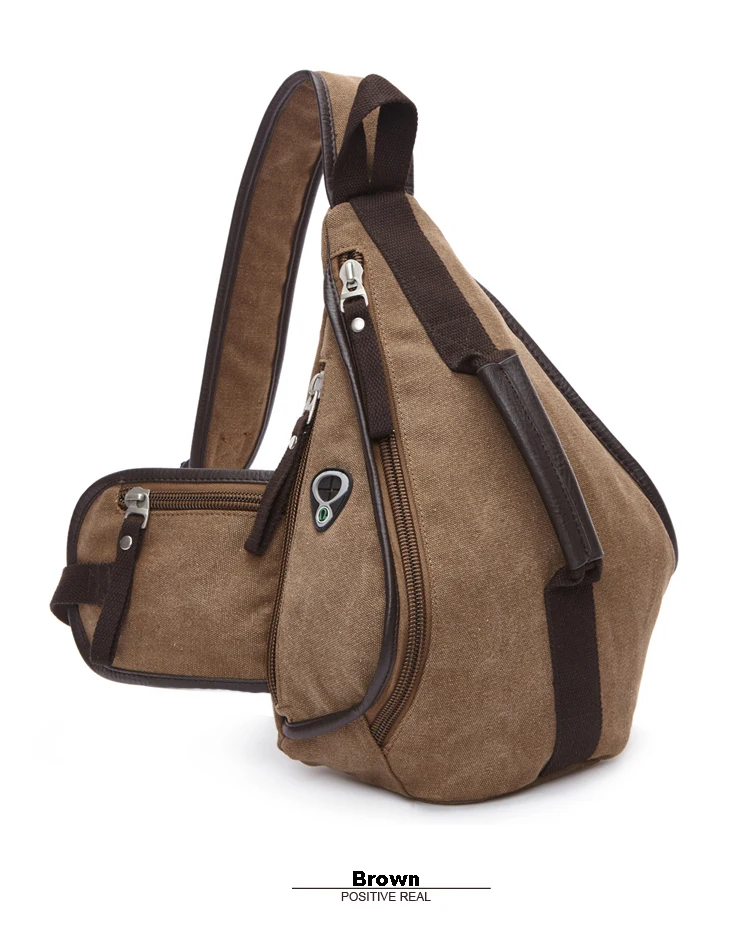 Мужская модная сумка через плечо Повседневное нагрудная сумка для путешествий через плечо из плотной ткани Для мужчин, сумка на плечо многофункциональная небольшая дорожная сумка